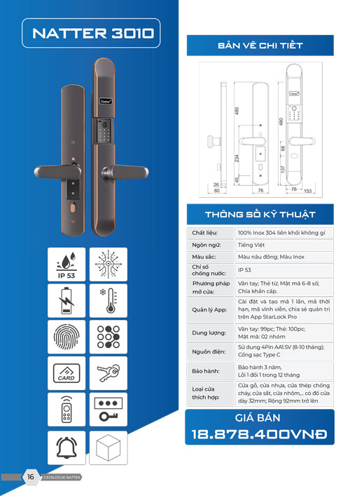 khoa-cua-Natter-3010-chong-nuoc